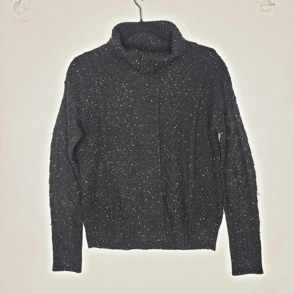 Anthropologie Michael Stars Cable Cardigan Sweater Cableknit Convertible XS NEW - Picture 16 of 16